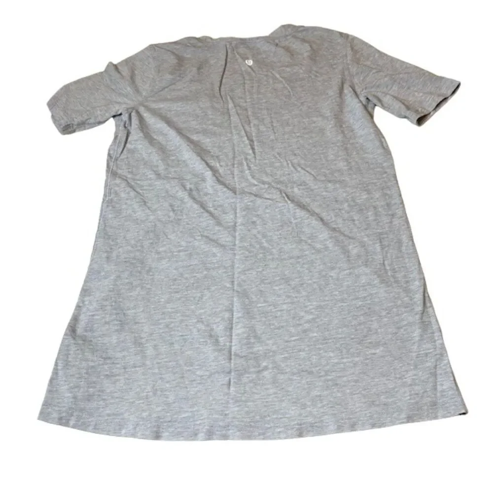 Lululemon Love Tee IV Heathered Arctic Grey White Size Small‎ - Picture 8 of 10